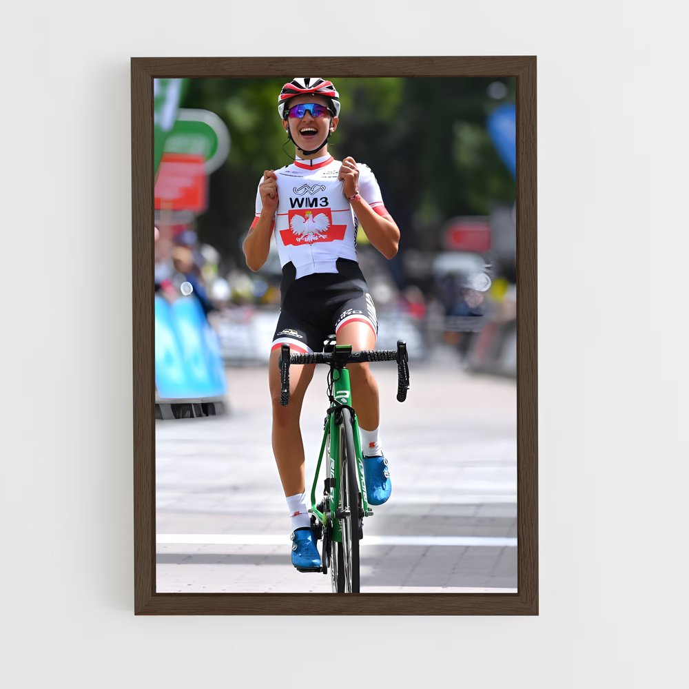 Poster La Victoire de Katarzyna – affiche Cyclisme (vue 5)